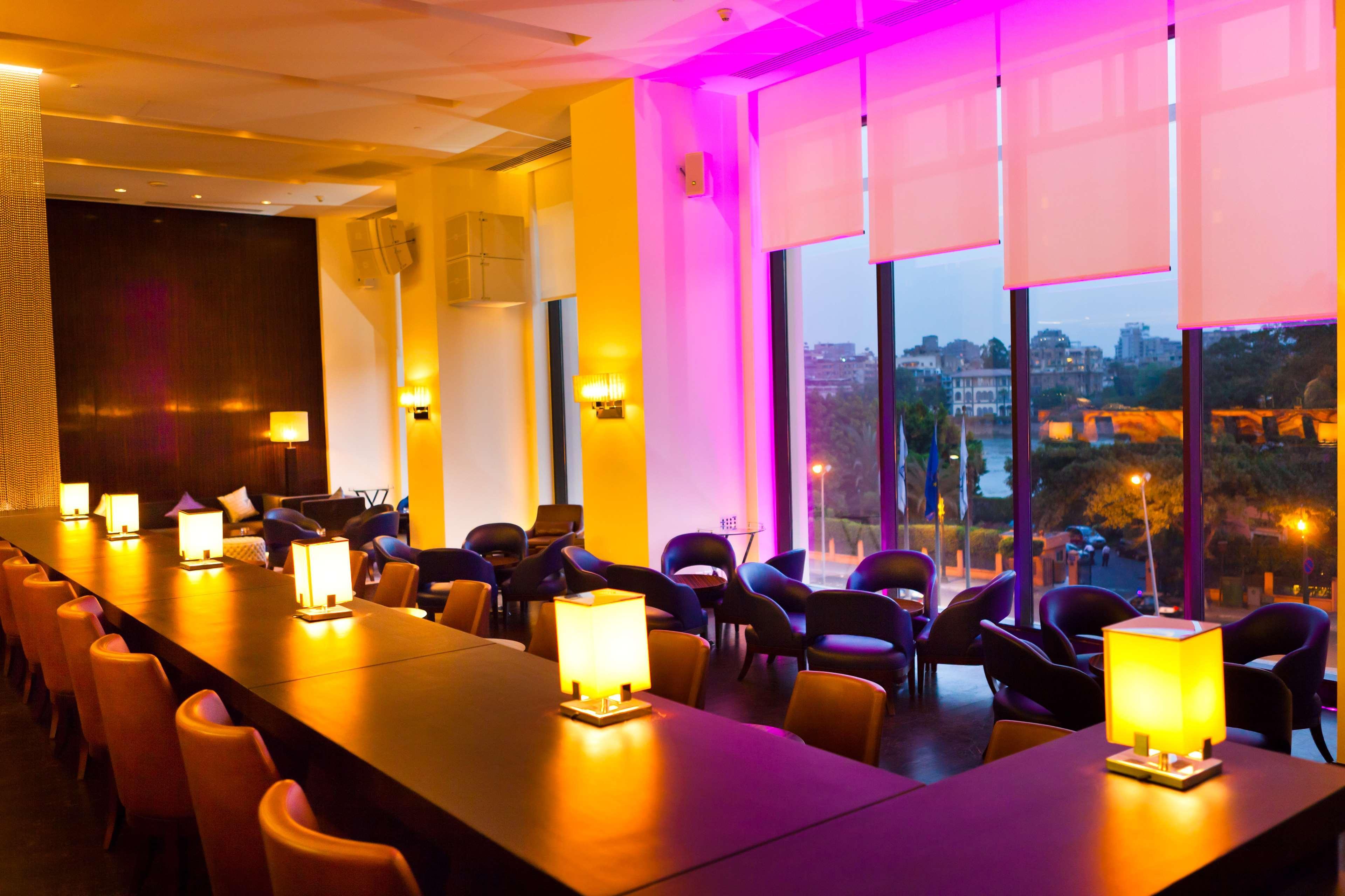 Отель Sofitel Cairo Downtown Nile Экстерьер фото The lounge at the airport